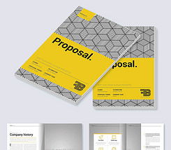 企业科技形象新篇章 高清AI设计模板赋能招商与进出口画册